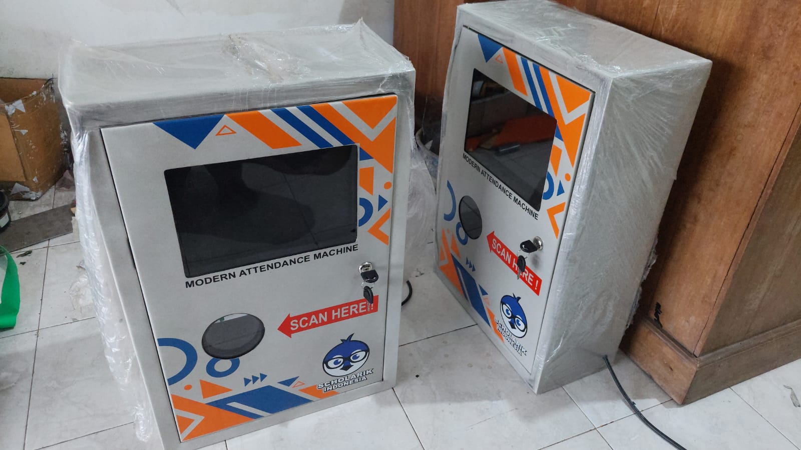 Mesin Absen Set Layar 10 inchi
